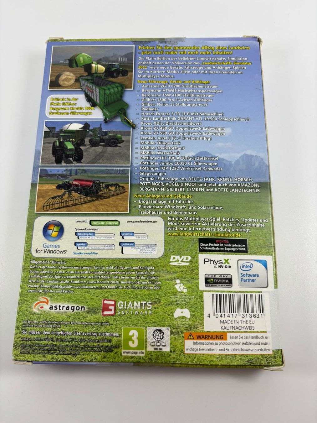 Giochi: Landwirtschaftsimulator (Platin Edition) (PC) – Usato da Herisau venduto da Seyashop1 2