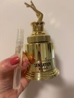 Emper Sensation Gold Eau de Parfum 5ml. Abfüllung