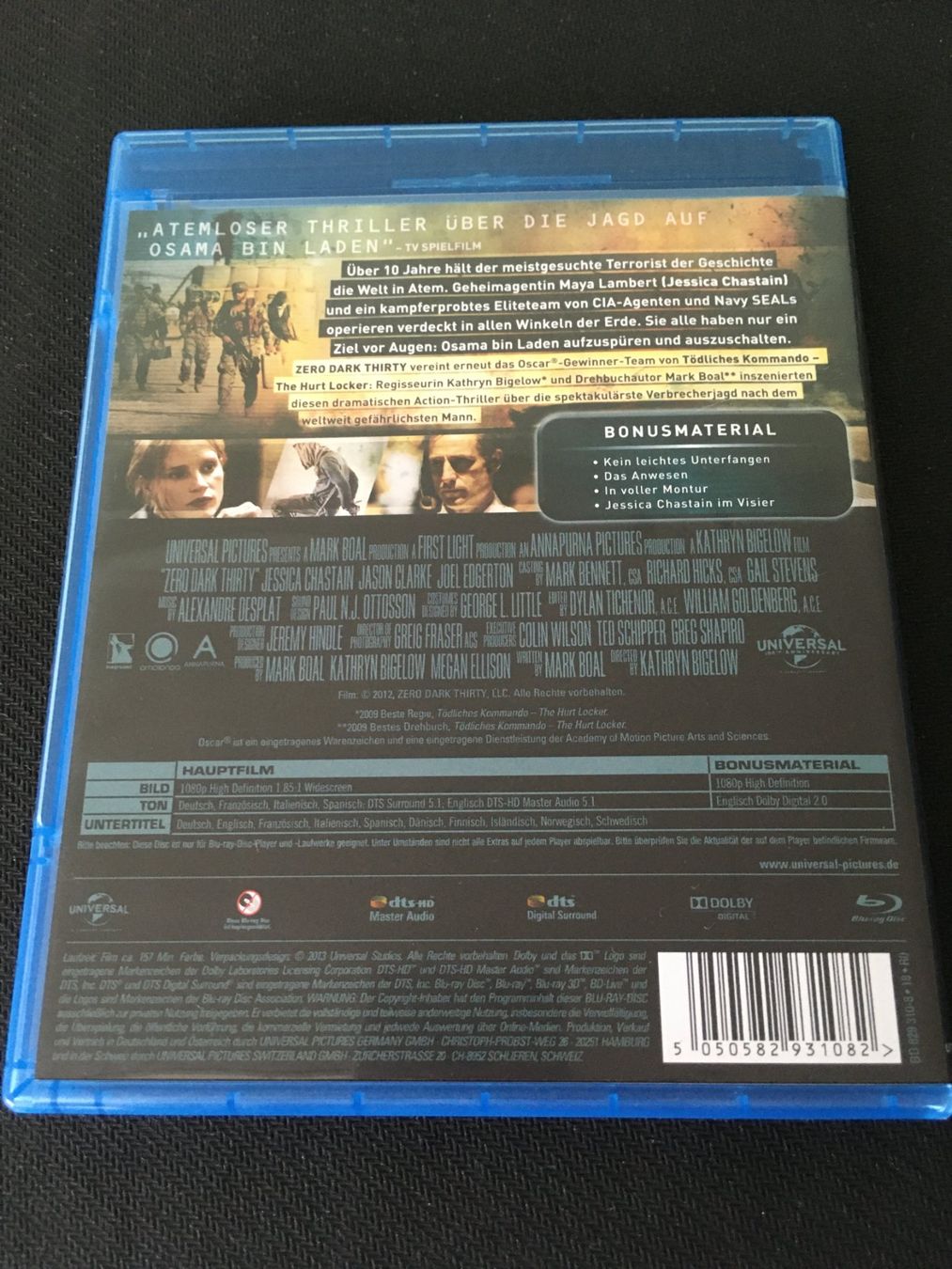 Tutti i DVDs: Zero Dark Thirty [Blu-ray] – Usato da St.Gallen venduto da MedienJoe 2