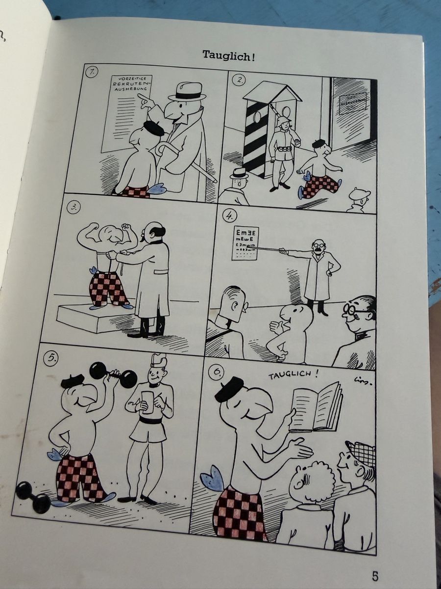 Fumetti: Globi Buch : Globi wird Soldat – Usato da Laupen BE venduto da Lisafurby 7