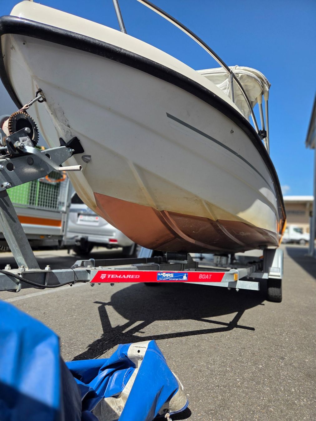 Barche: Motorboot Mingolla Meteo Due inkl. Trailer – Usato da Wangen Sz venduto da RB1585 8