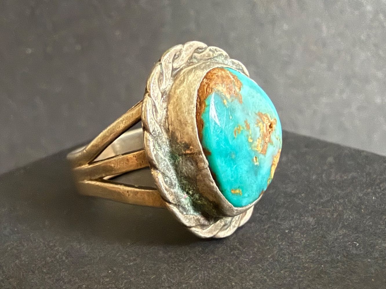 Ringe: Indianer Navajo Silber Ring mit Türkis – Gebraucht aus Spiegel b. Bern von Rogger72 1