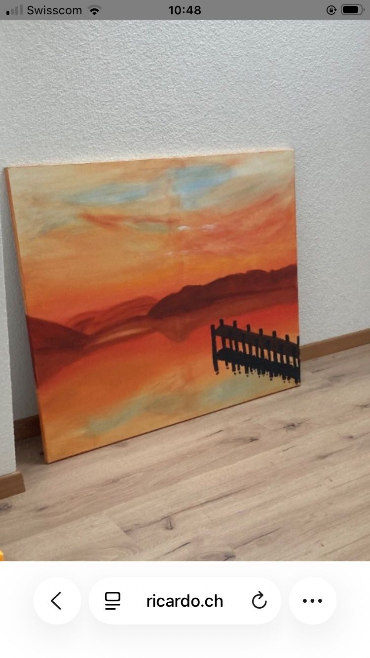 Foto & Immagini: Leinwand - Bild - zum übermalen – Usato da Oberhasli venduto da IsmailRammal