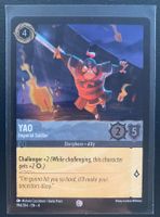 Lorcana FOIL YAO 194/204 EN-4 Common