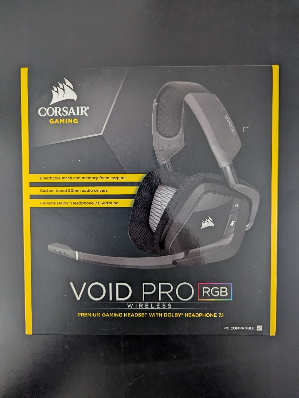Corsair Cuffie: Corsair VOID PRO RGB Wireless Gaming-Headset – Usato da Freienwil venduto da L.M.N.T.
