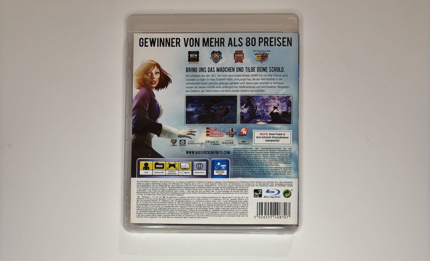 Spiele: PS3 - BioShock Infinite – Gebraucht aus Allschwil von Bullach 2