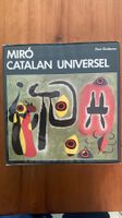 Miro Catalan Universel von Pere Gimferrer Ed. Hier et Demain