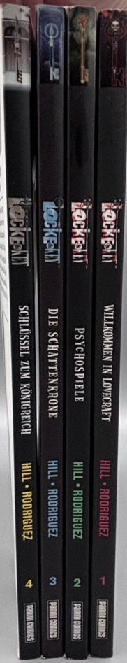 Fumetti: Locke & Key Band 1-4 Komplett Joe Hill Panini Comic TPB – Usato da Brunnen venduto da mel_79gf 1