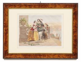 🟡 Joseph Martin Kronheim (1810–1896) - LE DEPART