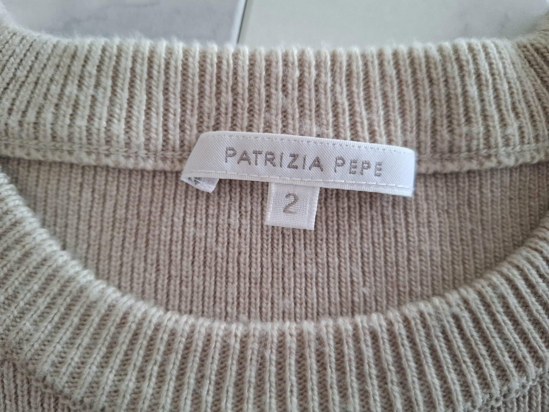 Patrizia Pepe Maglioni & Felpe: Patrizia Pepe Strickpullover mit Details, Gr. 2, KP: 269.- – Usato da Massagno venduto da Michaela.F 3