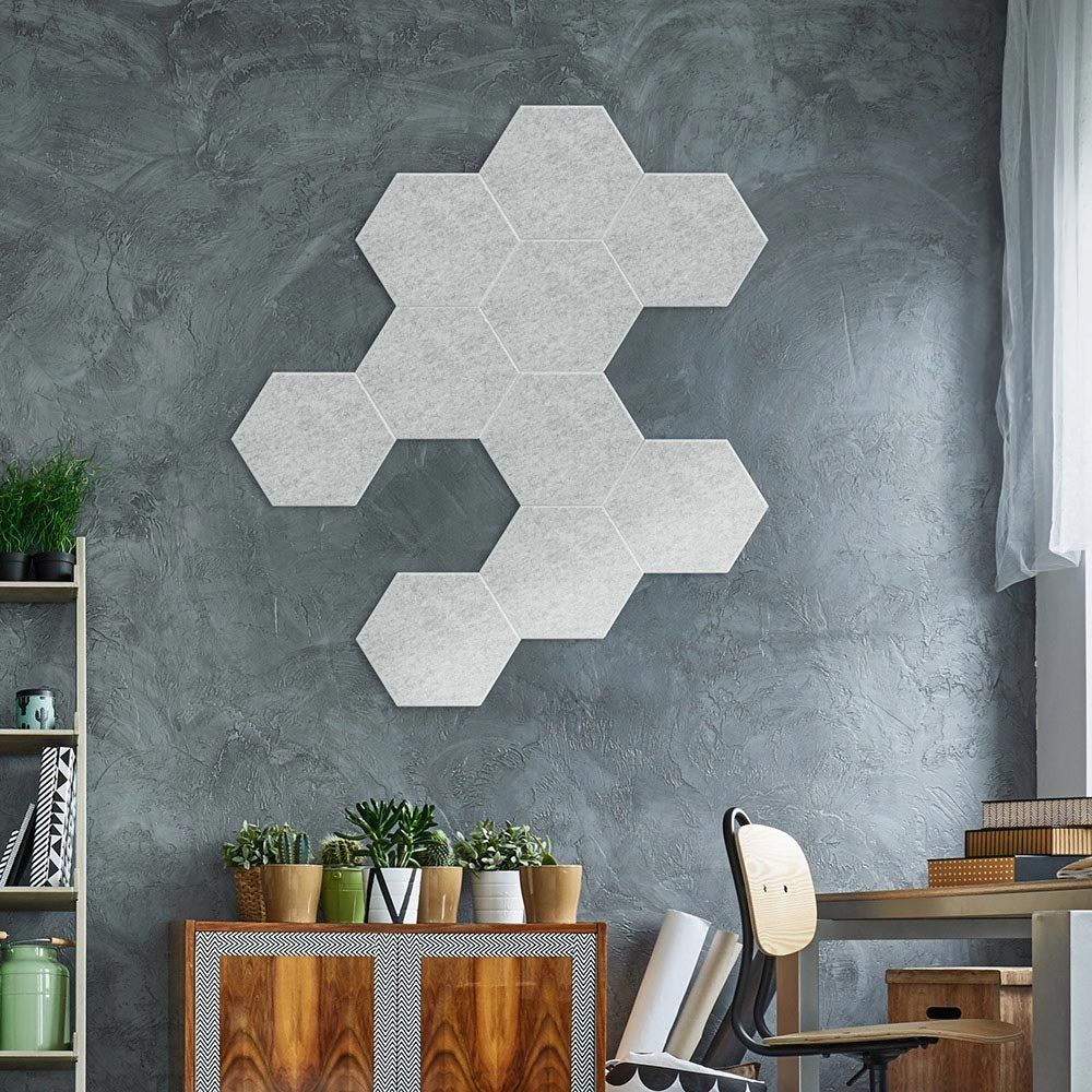 Altri accessori: Akustikplatten Hexagon selbstklebend SLIVA - Hellgrau – Nuovo e nell'imballaggio originale da Wallenwil venduto da toesstal-vertrieb