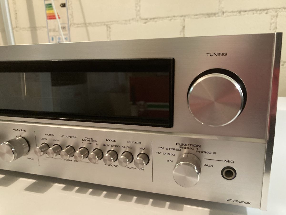 Sanyo Receiver: Sanyo DCX 8000K Receiver Kult – Defekt aus Lenzburg von HanspeterT 5