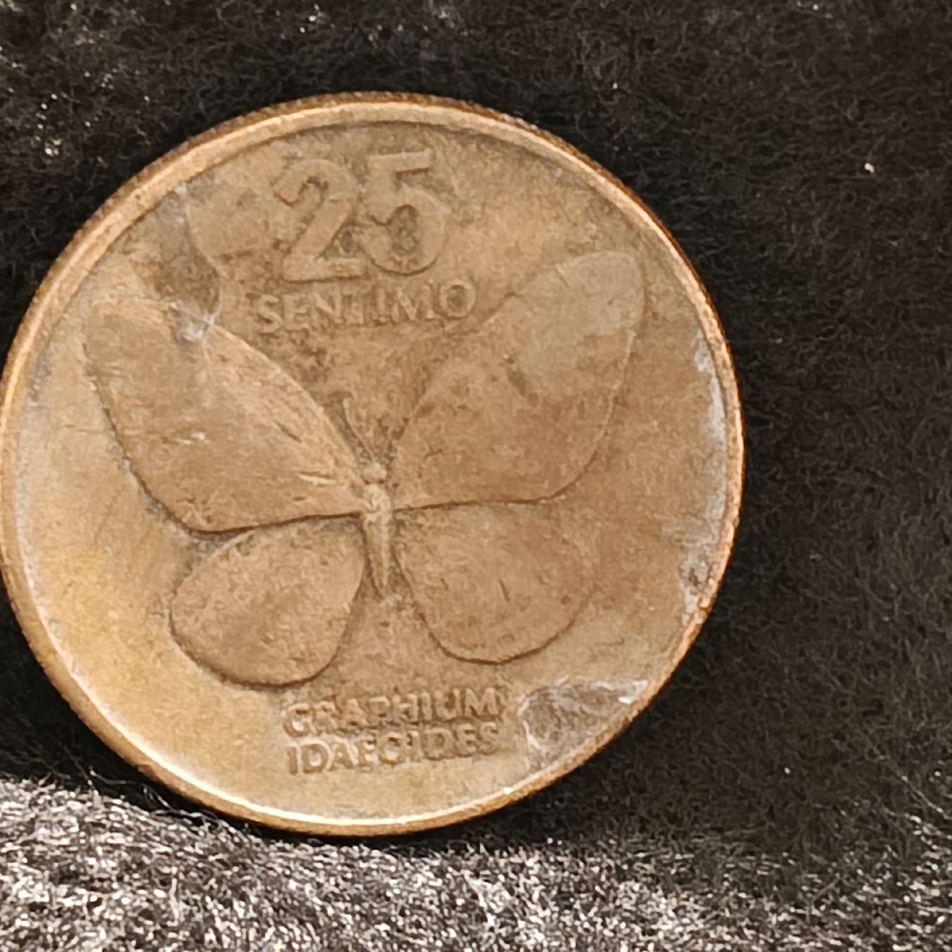 25 Centimo Münze Philippinen, Jahrgang 1983, Rarität (Gebraucht) in ...