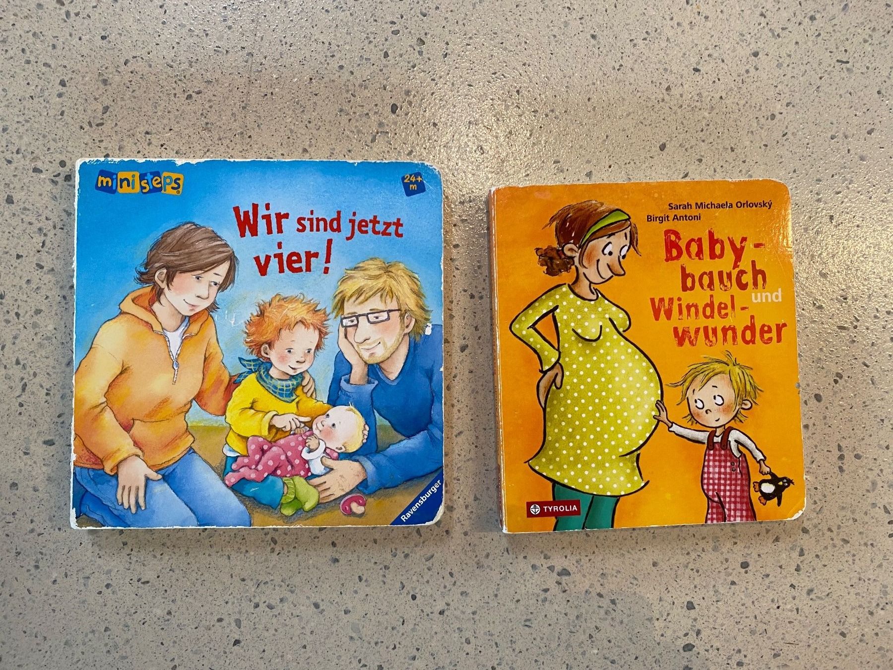 Libri: 2 Bilderbücher: Schwangerschaft – Usato da Alpnach Dorf venduto da Fengeli