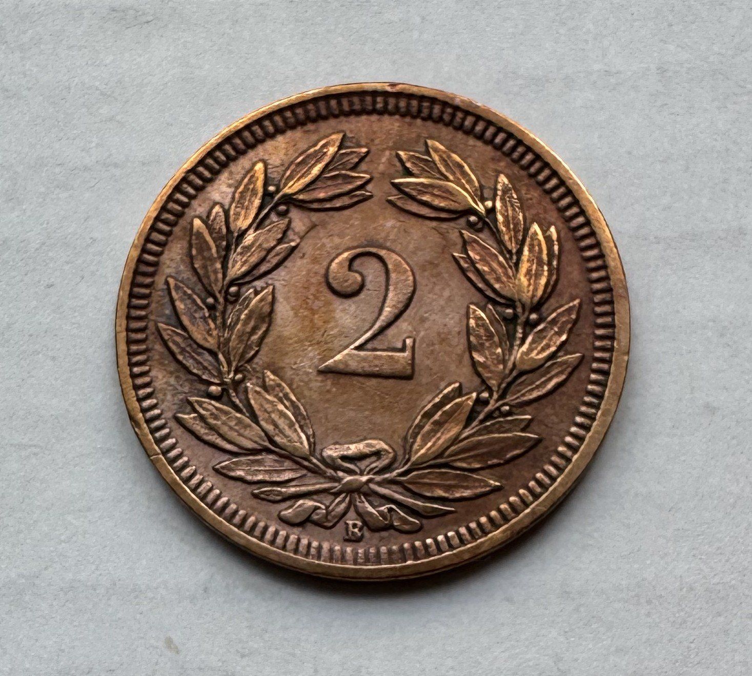 Tutti le monete: 1906 2 Rappen -unz – Usato da Kirchberg SG venduto da Zenhad69 2