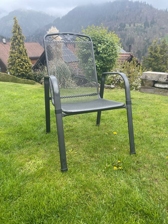 Gartenstuhl Metall Kaufen auf Ricardo