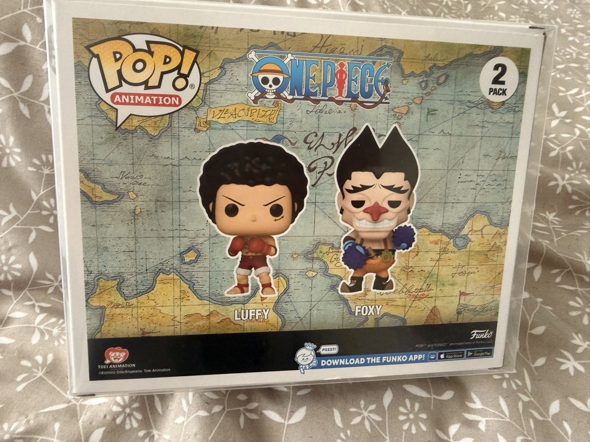 Funko Statuette: Funko Pop One Piece Luffy & Foxy – Nuovo e nell'imballaggio originale da Luzern venduto da cha_2x2f 1