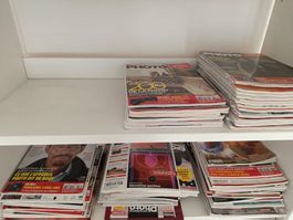 Lot de magazines de photographie