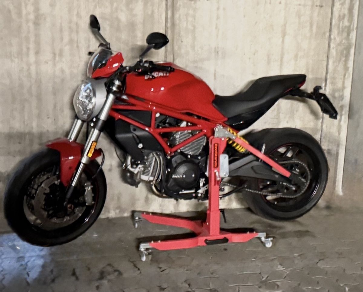 Route: Ducati Monster 797 – D'occasion à Caslano par ValeVI 1