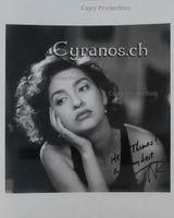 Elizabeth Pena (1959-2014) Schauspielerin - sign. Grossfoto