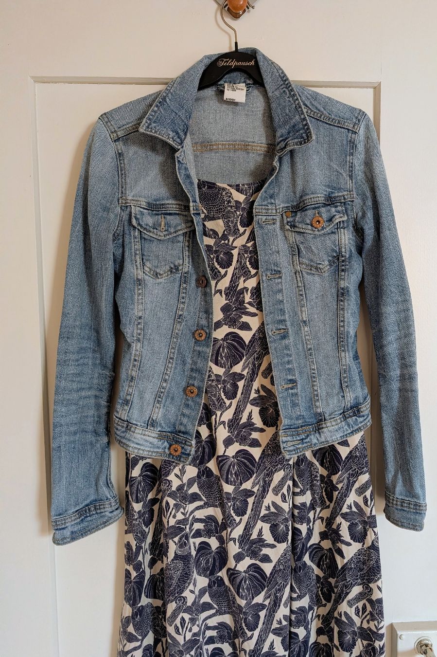 Giacche: Schöne kurze Jeansjacke tailliert – Usato da Brunnen venduto da bahari02