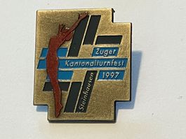 1 Pin Zuger Kantonalturnfest Steinhausen 1997