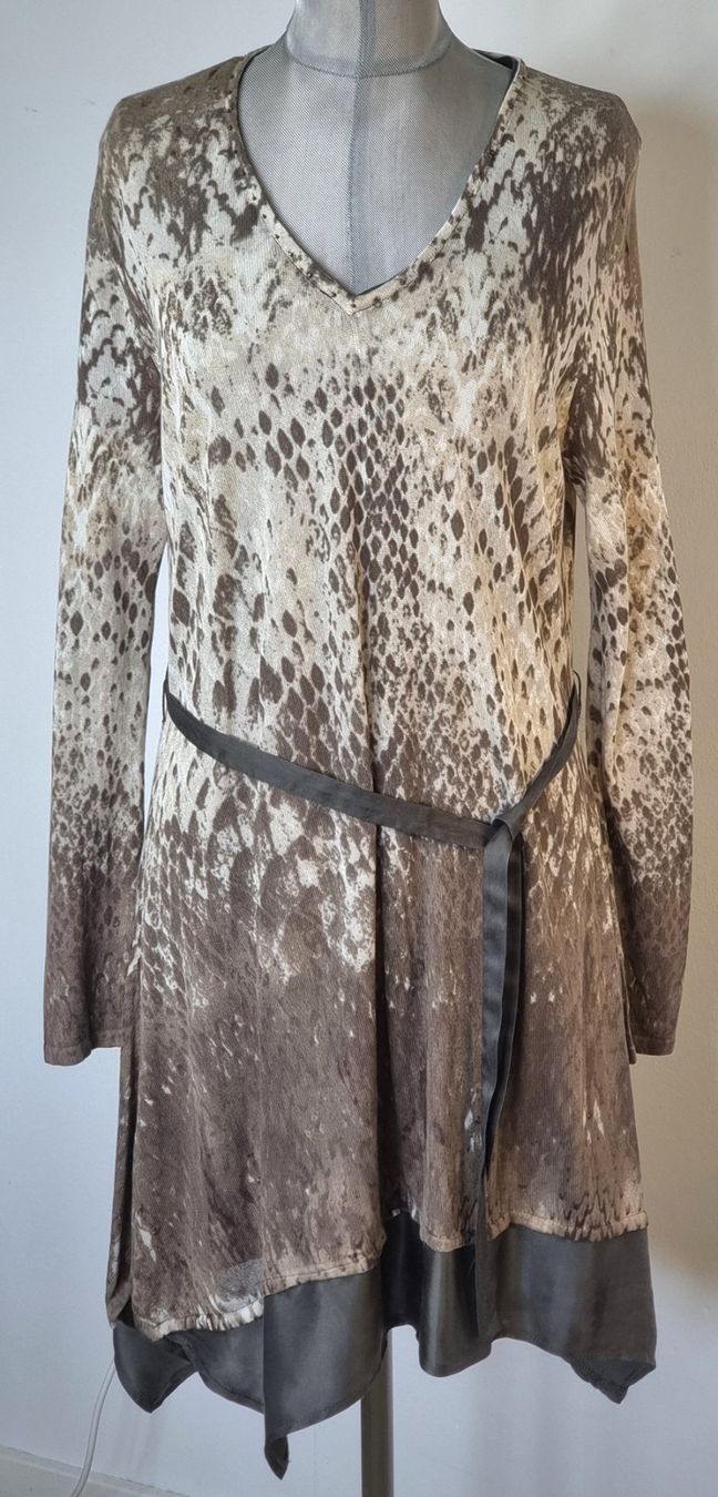 Kleider: M 38/40 PASSPORT Kleid langarm Schlangenprint Boho – Neu (gemäss Beschreibung) aus Dürnten von Bachtelsurfer 3