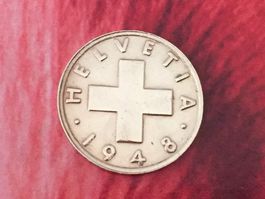 1 Rappen 1948 unz