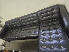 Ikea Landskrona in Leder mit Recamiere
