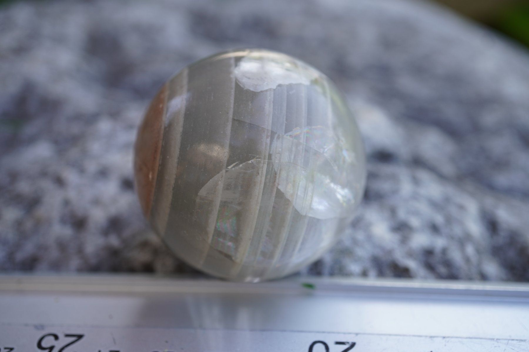 Minerali & Pietre curative: Phantom   Kristall   Kugel  46m – Nuovo e nell'imballaggio originale da Eschenbach SG venduto da topstone 1