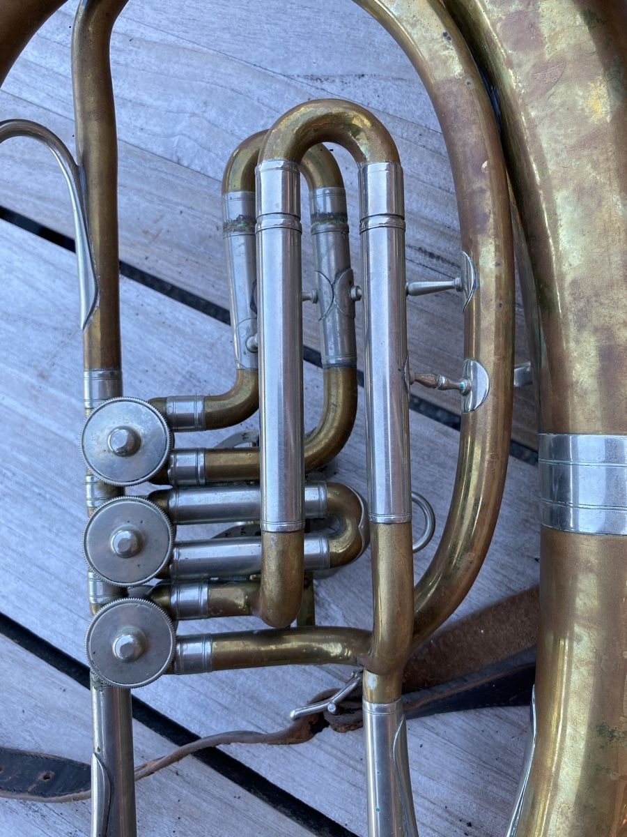 Strumenti musicali: Tenorhorn Giger Winterthur – Usato da Glattbrugg venduto da Pischte.Brockenhaus 2