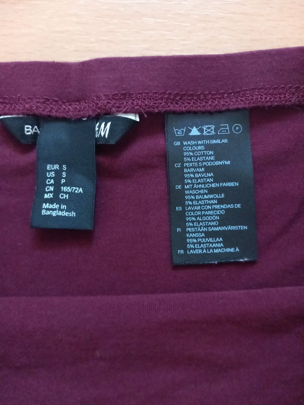 H&M Gonne: Jupe moulante bordeaux Taille S – Usato da Faoug venduto da per_kp6r 1