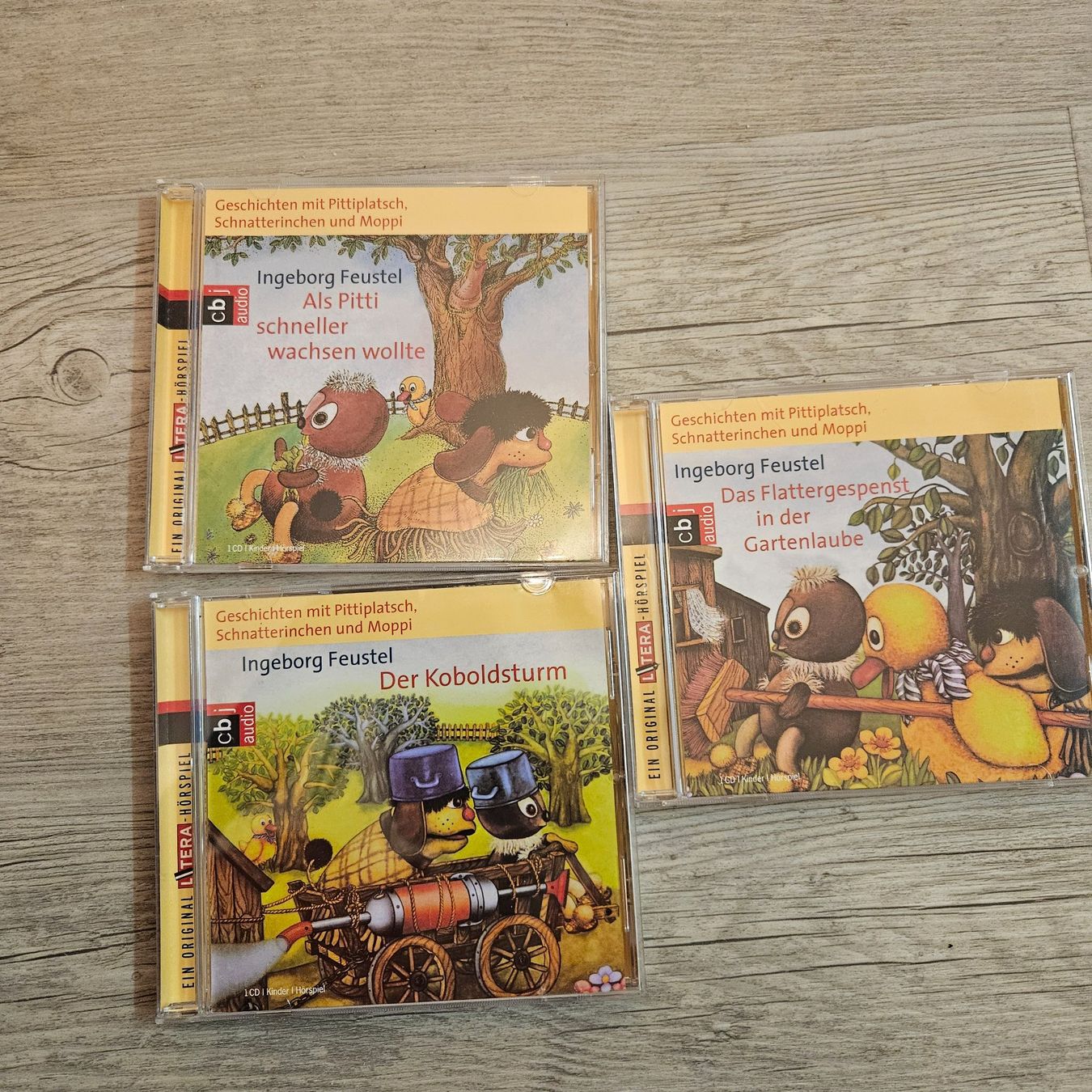 CDs: Pittiplatsch, Schnatterinchen, Moppi, 3 CDs – Neu (gemäss Beschreibung) aus Embrach von Lilly2021