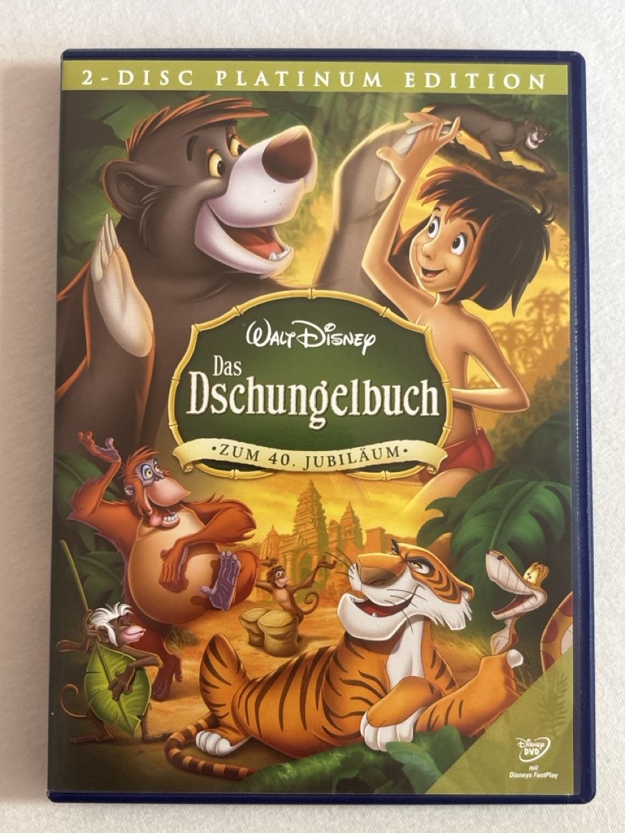 Tutti i DVDs: DVD - Das Dschungelbuch, 2-Disc Edition – Usato da Walenstadt venduto da feh_t89n