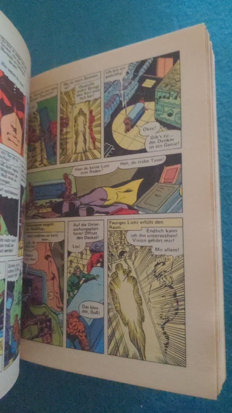 Fumetti: Die Fantastischen Vier Comic Taschenbuch Nr. 4 Marvel Condor – Usato da Niederscherli venduto da Mon_Art 6