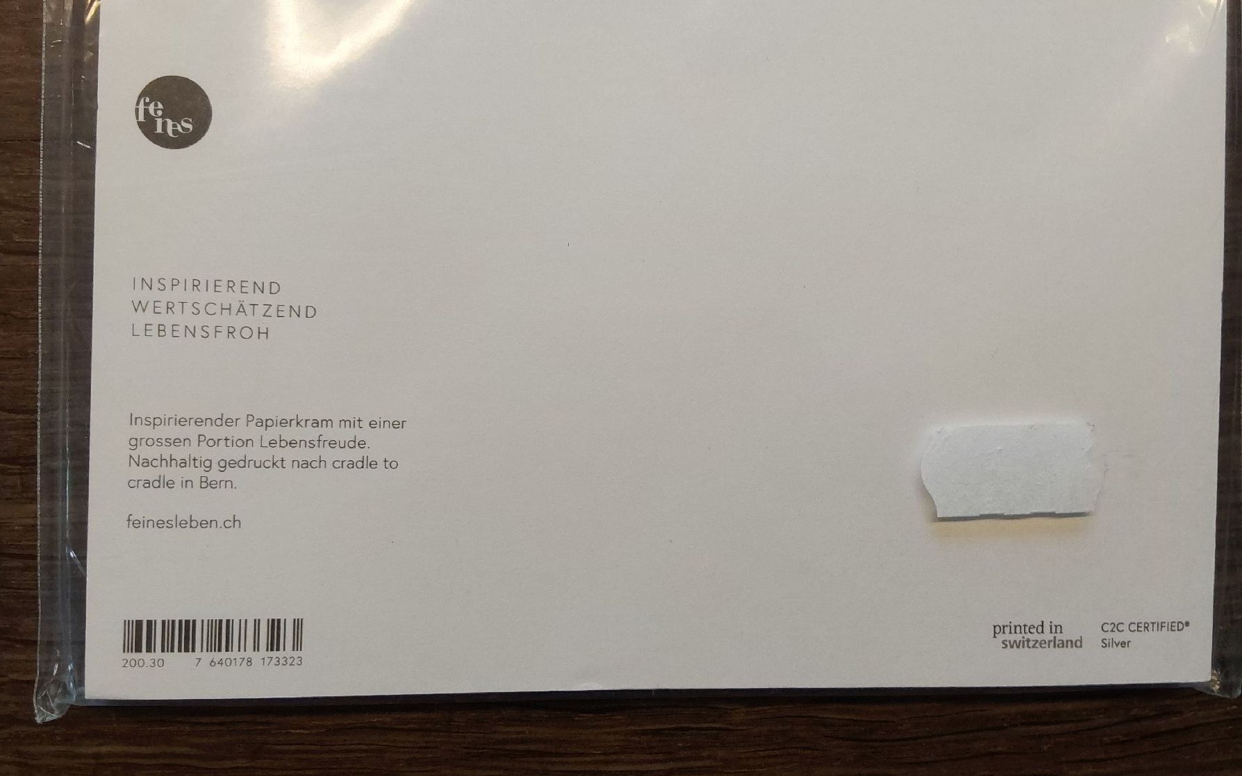 Schreibblöcke: Notizpapier feinesleben.ch Bern neu – Neu und originalverpackt aus Köniz von scopello12 2