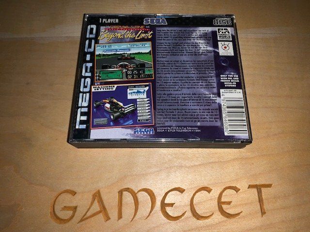 Sega Giochi: F1 Beyond the Limite Sega Mega CD – Usato da Steinach venduto da Gamecet 2