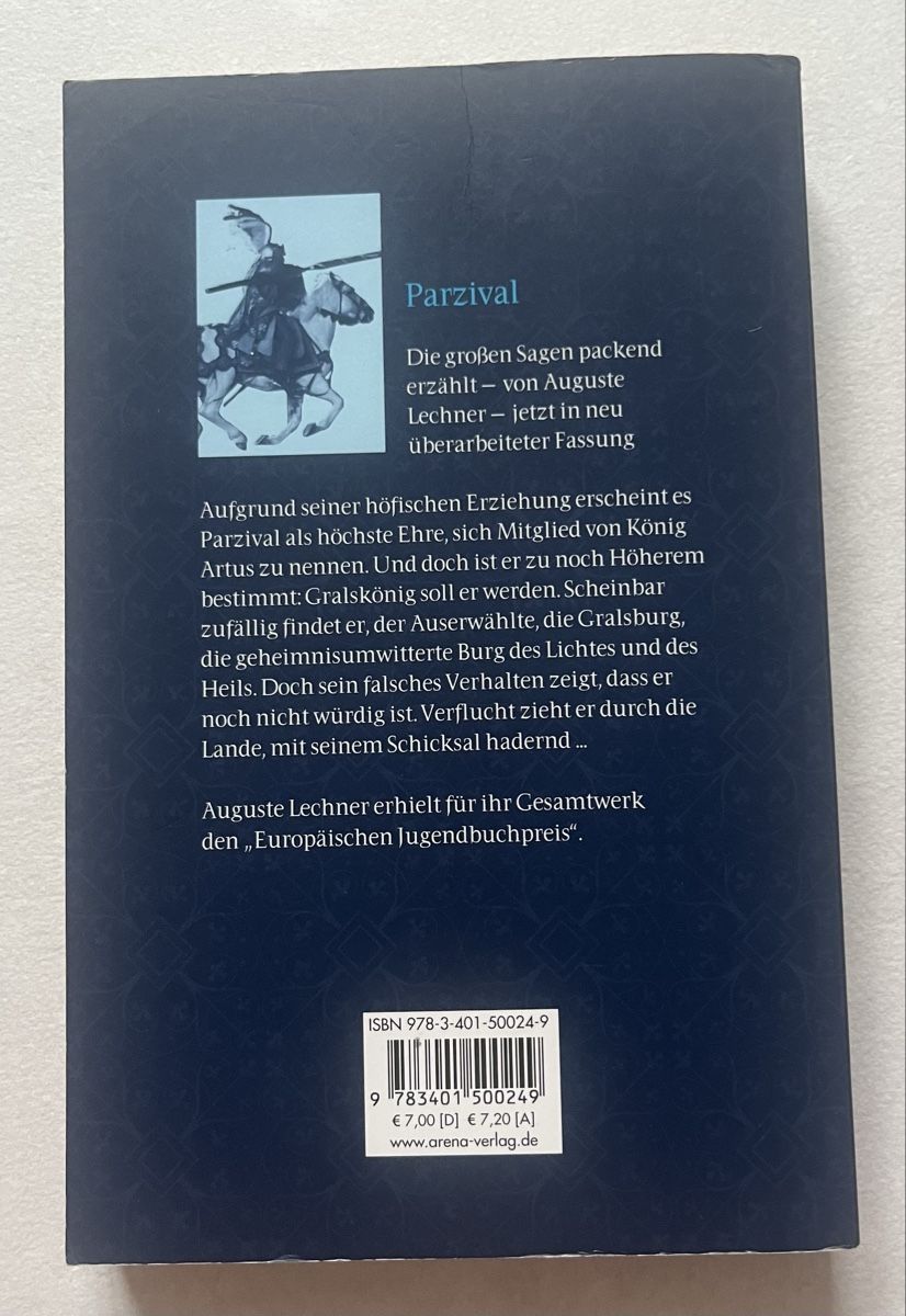 Libri: Parzival – Usato da Einsiedeln venduto da lar_d62m 1