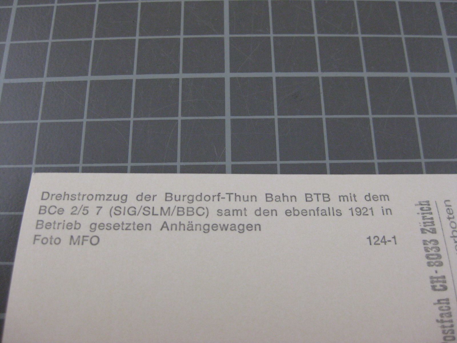Cartoline postali: AK Grosshöchstetten mit Zug – Nuovo (secondo la descrizione) da Malters venduto da Marosko 2