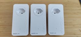 Devolo MagicLAN Powerline Kit, 3x Magic 2 LAN 1-1