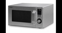 Sharp Mikrowelle YC-MG01E Edelstahl neuwertig