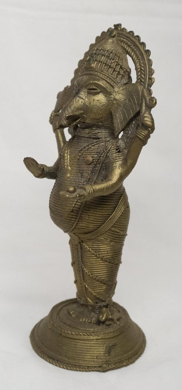 Sculture & Statue: Alte indische Dokra Statuette Ganesh – Usato da Zürich venduto da Melody2000 3
