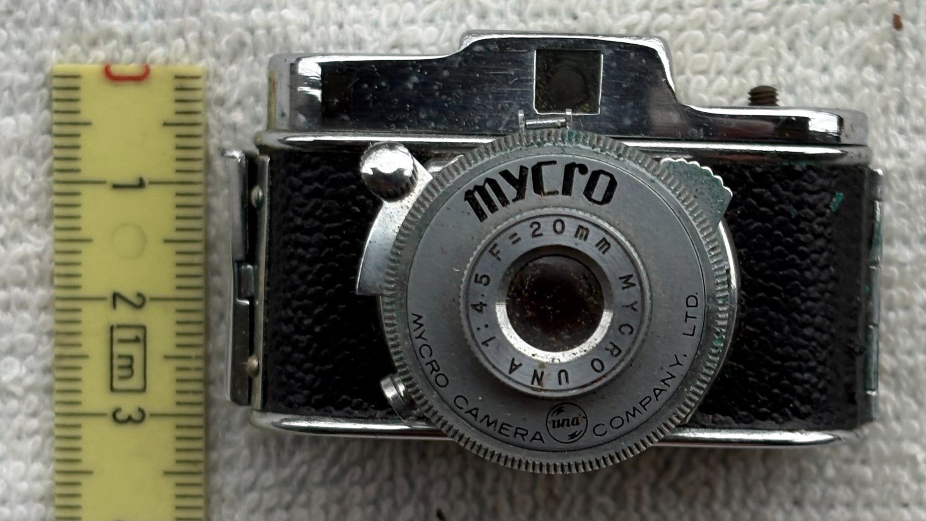 Fotocamera: VINTAGE MYCRO CAMERA MIT LEDERTASCHE – Difettoso da Ostermundigen venduto da Heavenmaus75 8