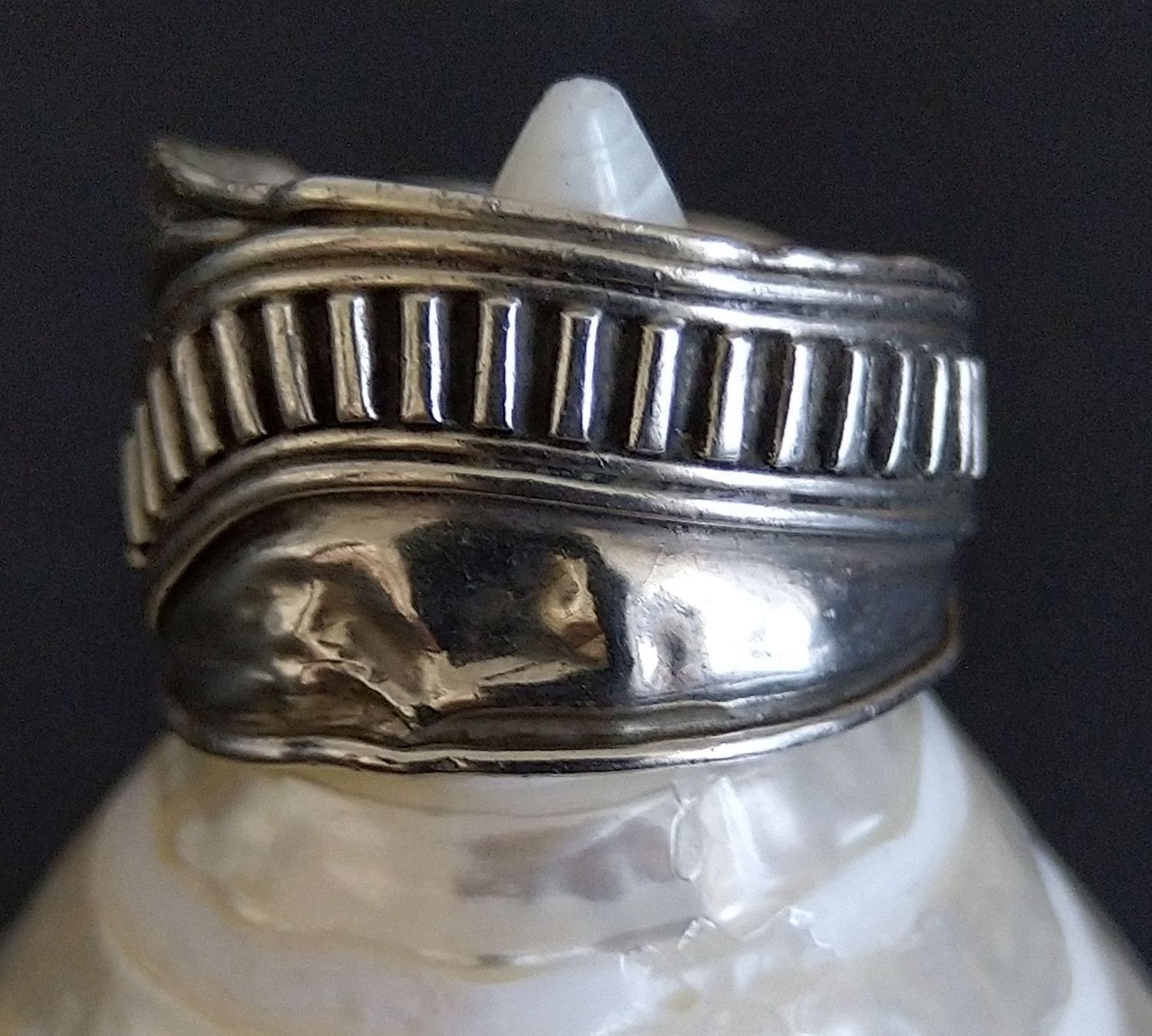 Anelli: KNITTER RING IN 925 SILBER – Usato da Romanshorn venduto da BoutiqueA 2