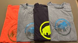 4 Stk. Mammut T-Shirt XL & XXL