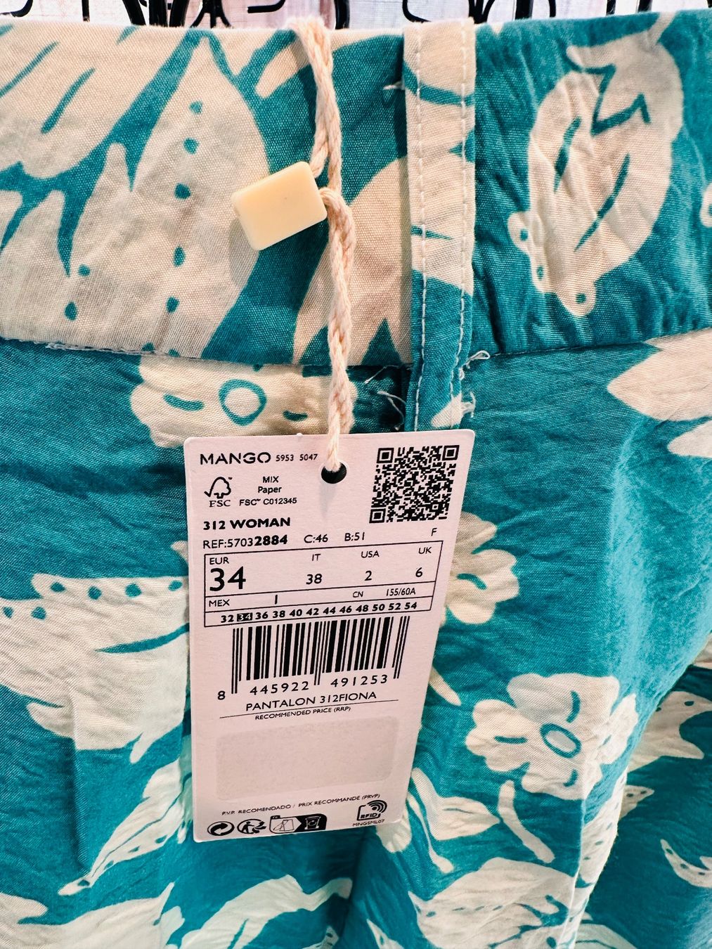 Mango Pantaloni: Schöne Sommerhose von Mango, Neu – Nuovo e nell'imballaggio originale da Bremgarten AG venduto da jiom 6