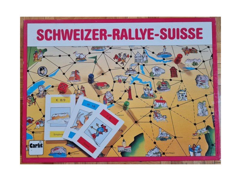Giochi: Brettspiel "Schweizer Rallye Suisse" – Usato da Zürich venduto da Desmond01