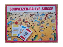 Brettspiel "Schweizer Rallye Suisse"