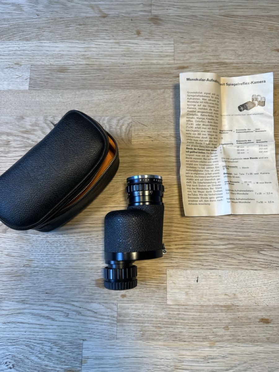 Appareil photo: Glanz Micro T-M 7x-35 10 Grad Monokular mit Tasche – D'occasion à Bern par sawin