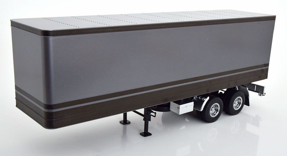 Kit di modellismo & Modellini statici: 1:18 Semi-Trailer graumetallic/anthrazit – Nuovo e nell'imballaggio originale da Affoltern am Albis venduto da Modellshop-8910